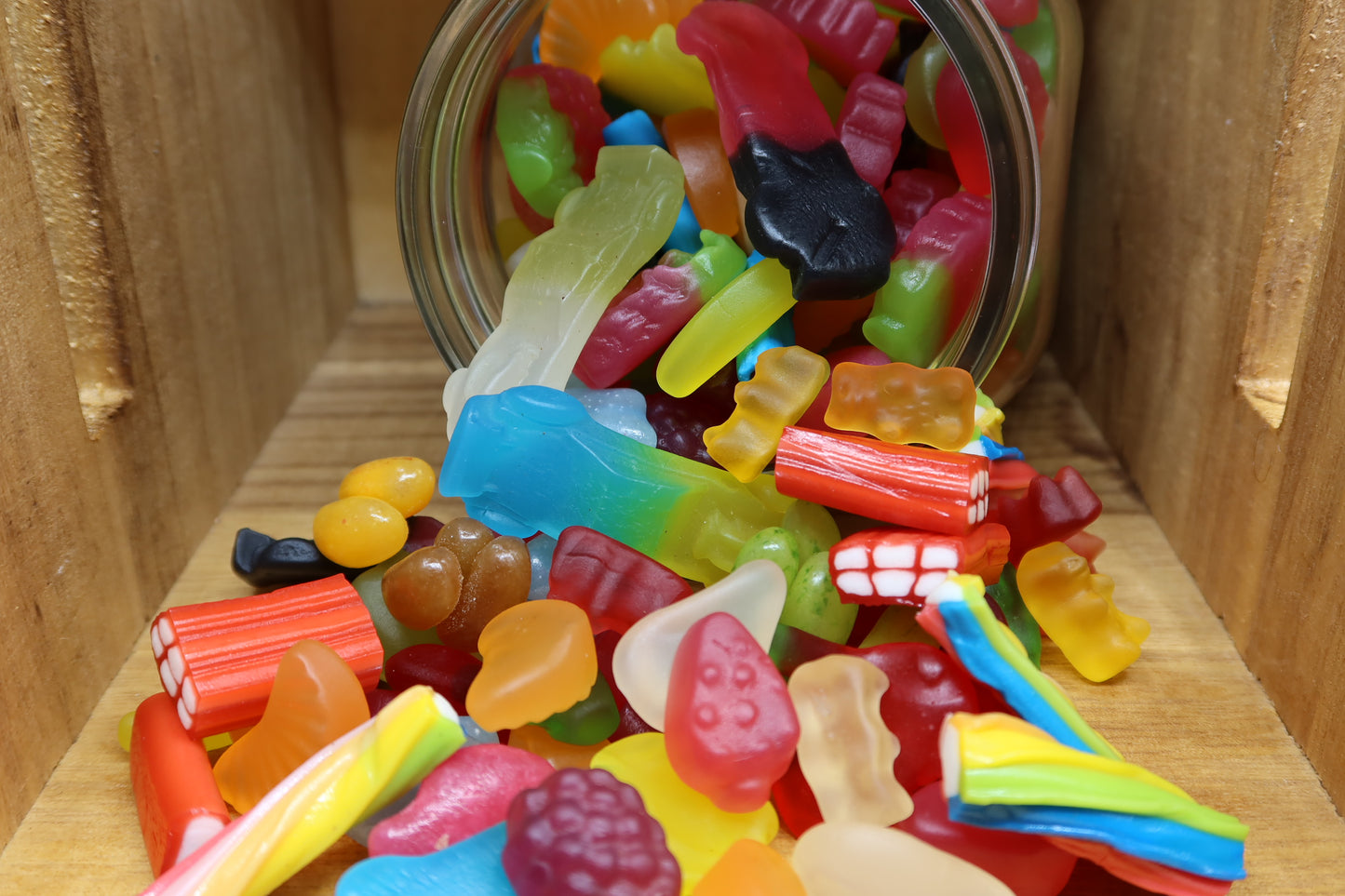 Snoeppot met een boodschap! - GEMENGD SNOEP