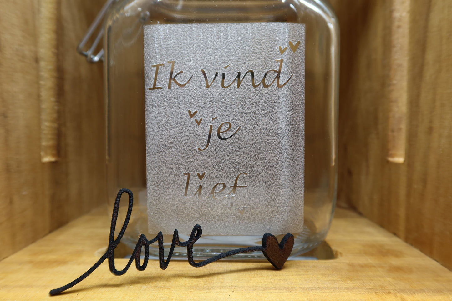 Snoeppot met een boodschap! - KAUWGOM SNOEP